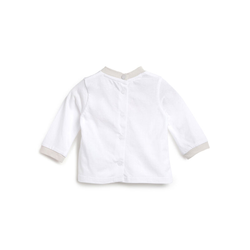 Infants Natural Printed Outfit with Leggings image number 1